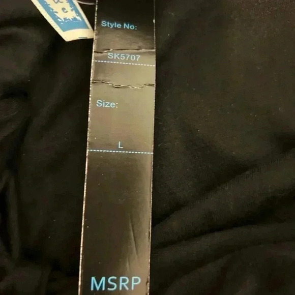 Women’s size large Ashley Blue accordion style‎ skirt.NwT. Black - Picture 5 of 8